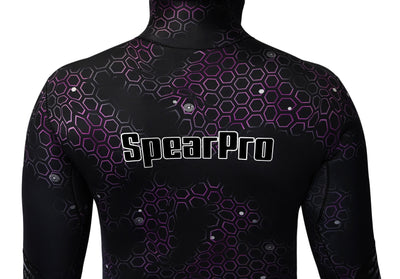 SpearPro Cabrilla Fuchsia Mens Wetsuit - 3mm