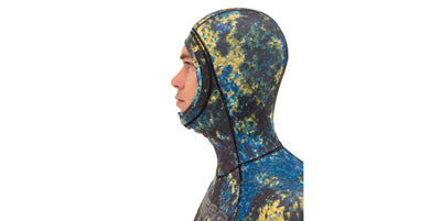 RIFFE - Long Sleeve Hooded Rash Guard w/ Beavertail - Aurum-Tek