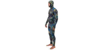 RIFFE - Long Sleeve Hooded Rash Guard w/ Beavertail - Aurum-Tek