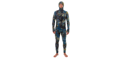 RIFFE - Long Sleeve Hooded Rash Guard w/ Beavertail - Aurum-Tek