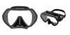 Riffe Premium Mask & Snorkel Kit - Frameless Black