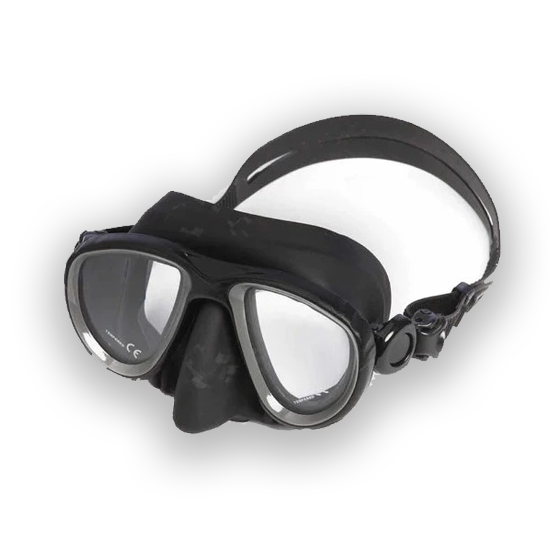 Riffe Recon Mask Vortex Camo Clear Lense - Freedive-Outfitters