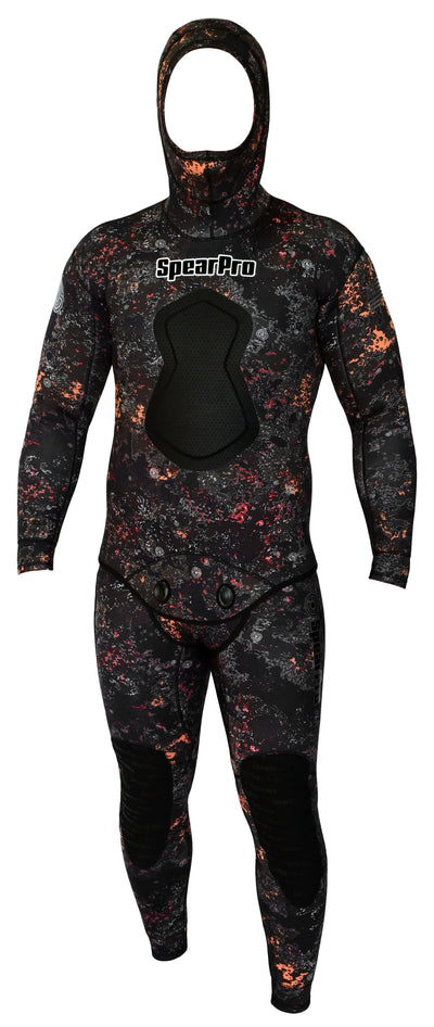 NEW SpearPro Wetsuit Deep Passion Grey PLUS