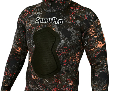 NEW SpearPro Wetsuit Deep Passion Grey PLUS