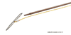 Riffe 5/16" Mini Single fin Slip Tip Assembly with 18" Nose for Pole Spear - SPECTRA Rig